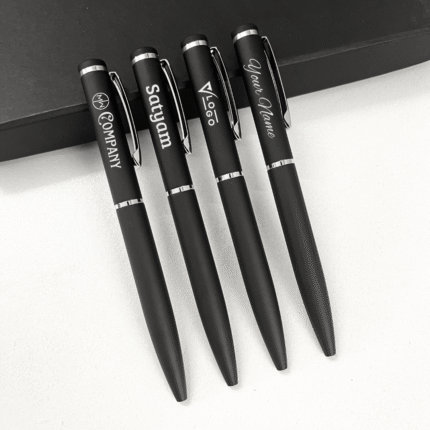 Matte Black Pen | Customised Pen for Corporate Gifting | Engrave Name / Logo